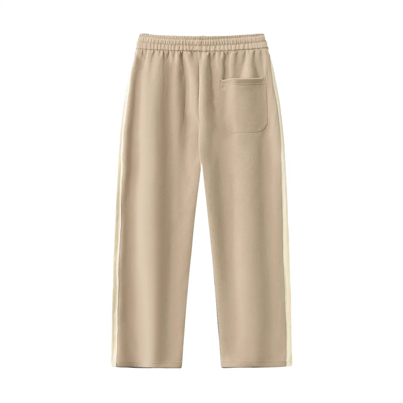 Contrast Side-Stripe Straight-Leg Pants | WODG® ODMPOD