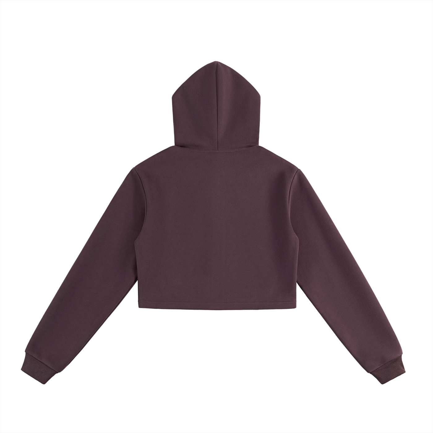 Essential Cropped Zip-Up Hoodie | WODG®