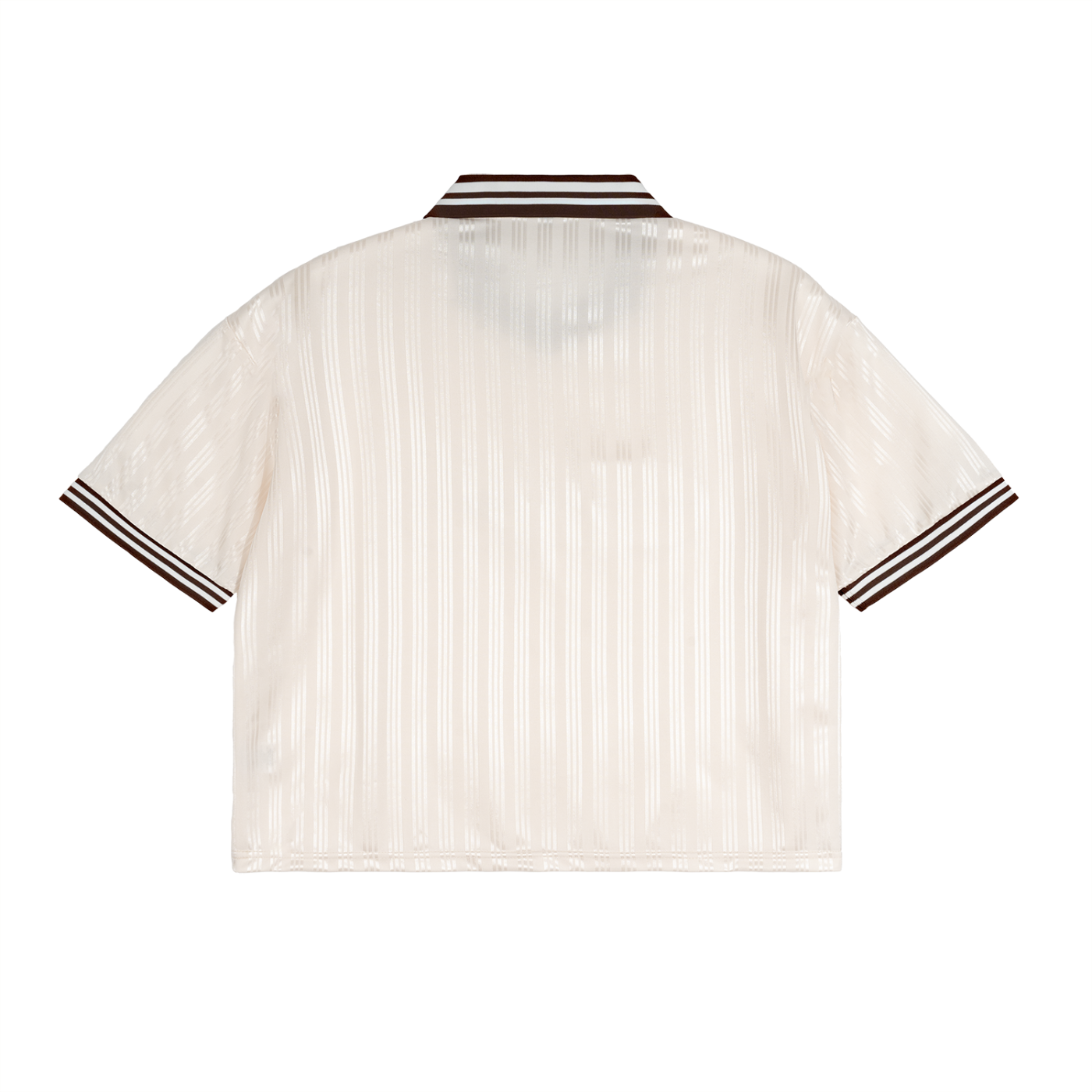 Contrast Stripes Polo Collar T-Shirt | WODG®