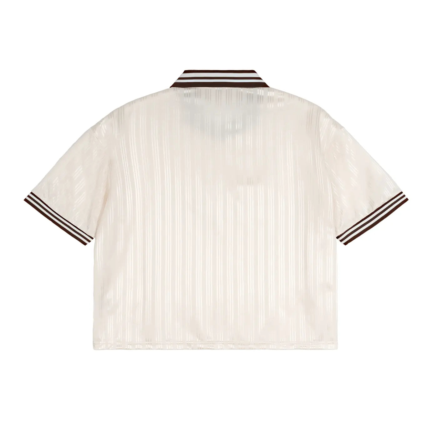Contrast Stripes Polo Collar T-Shirt | WODG® ODMPOD