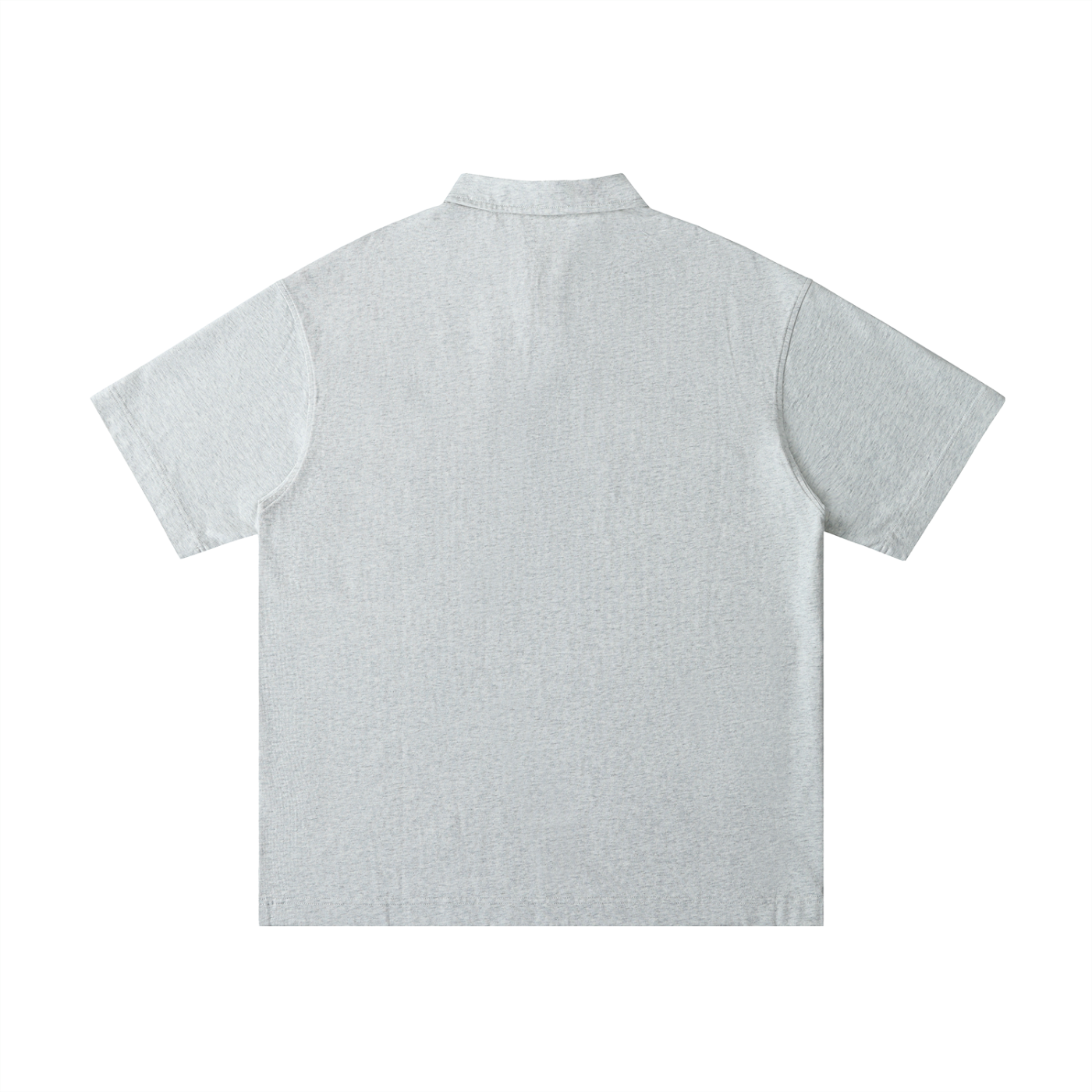 Loose Cotton Short-Sleeve Polo Shirt | WODG®