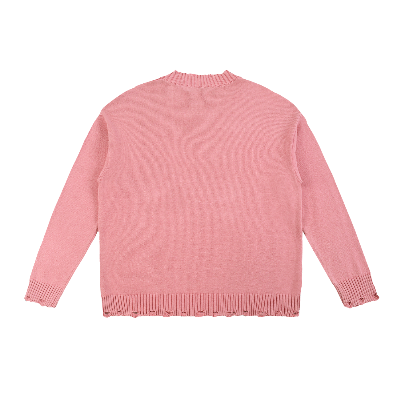 Vintage Washed Hand-Frayed Sweater | WODG®