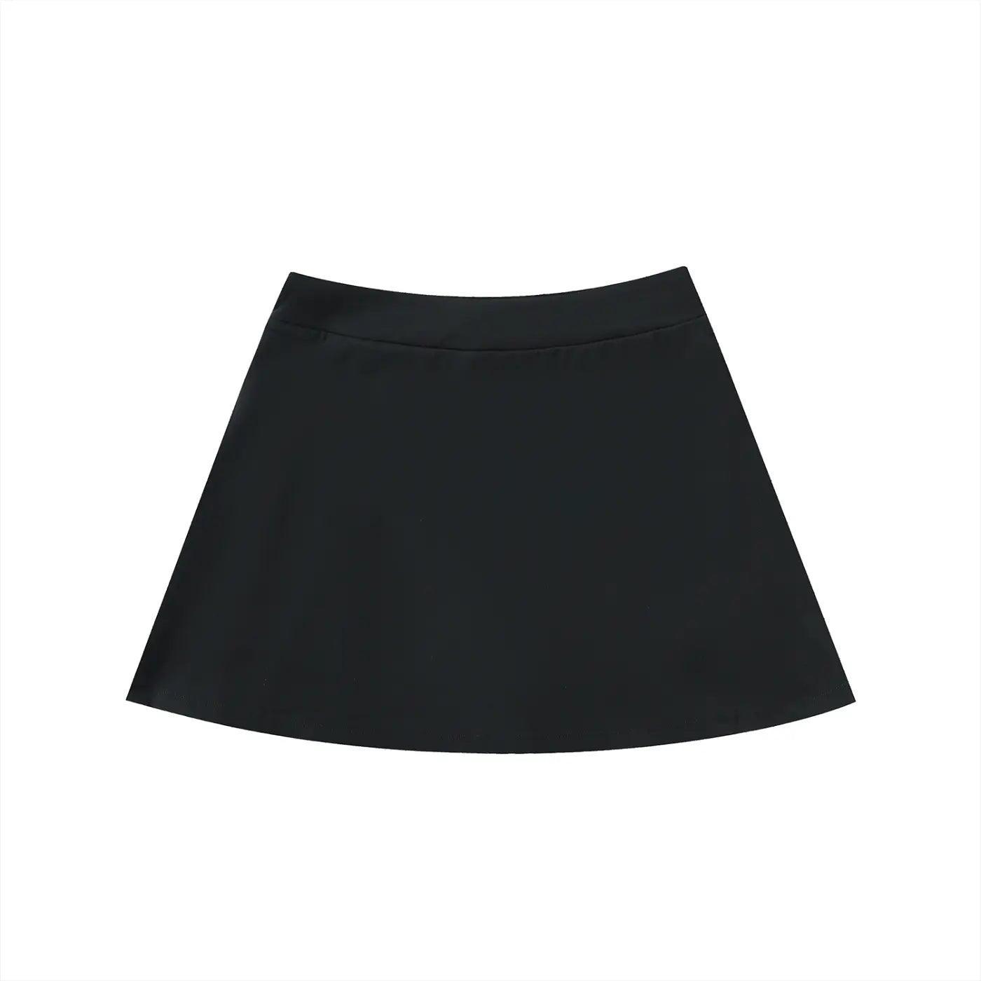 High-Waist Pocketed A-Line Skirt | WODG® ODMPOD