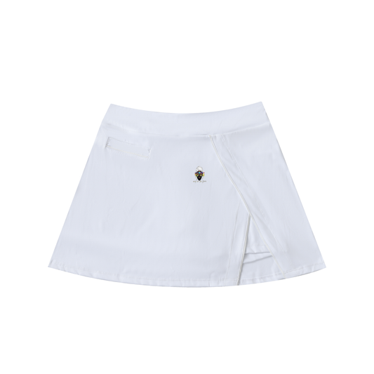 High-Waist Pocketed A-Line Skirt | WODG®