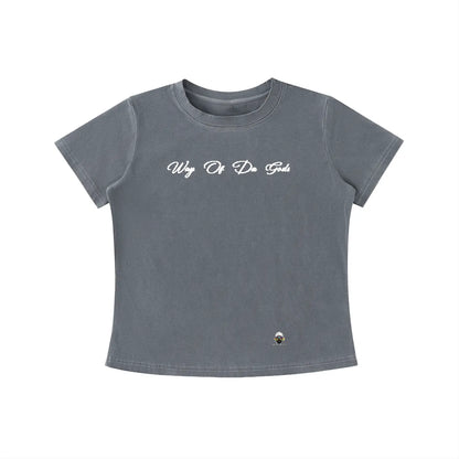 Vintage Wash Slim Fit T-Shirt | WODG® ODMPOD