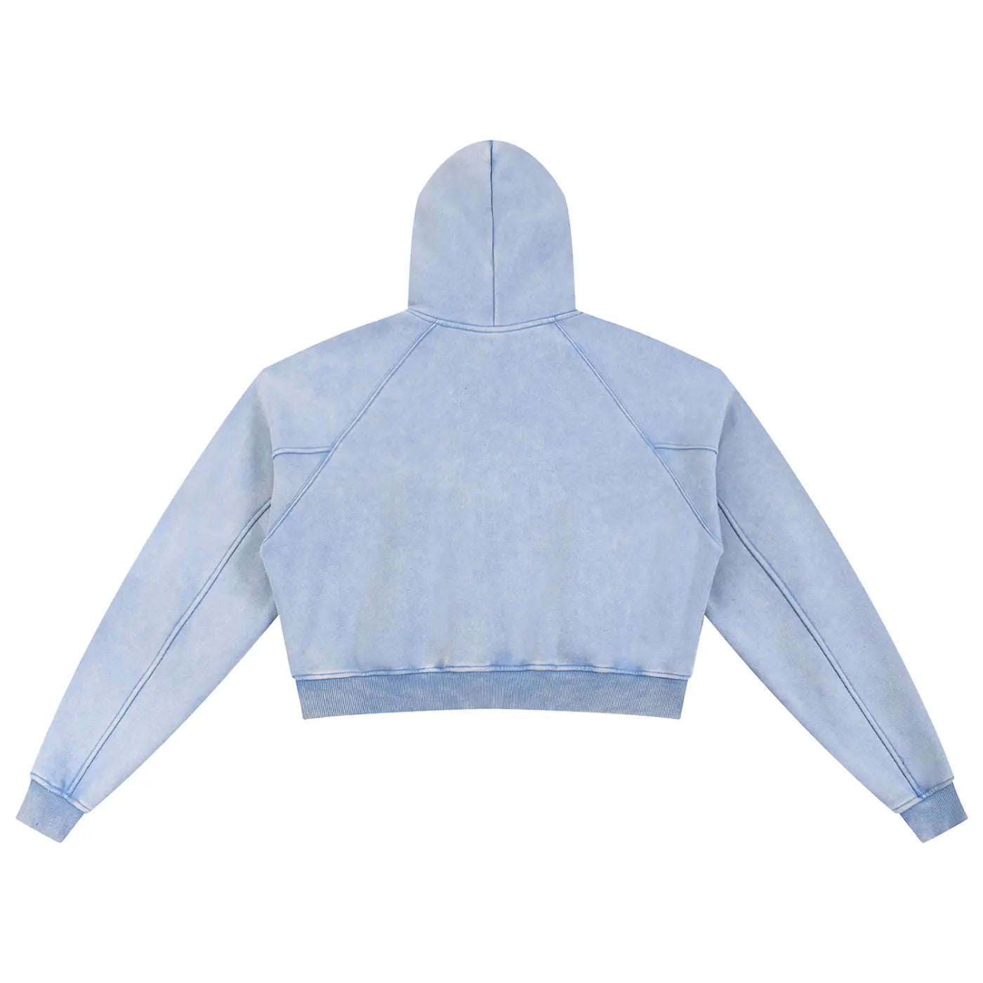 Snow Washed Cropped Hoodie | WODG® ODMPOD