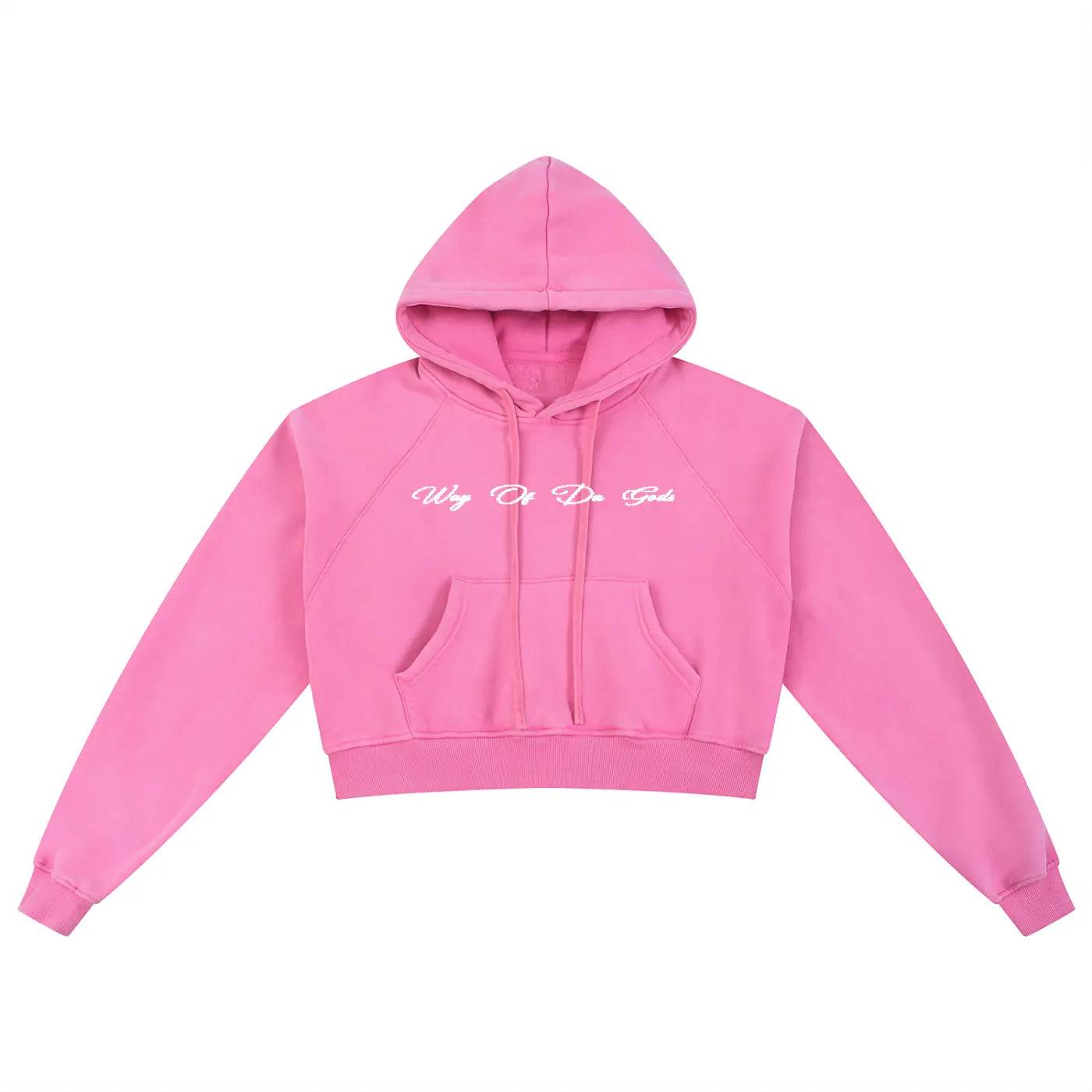 Snow Washed Cropped Hoodie | WODG® ODMPOD