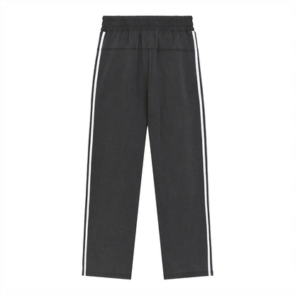 Snow Washed Contrast Tape Sweatpants | WODG® ODMPOD