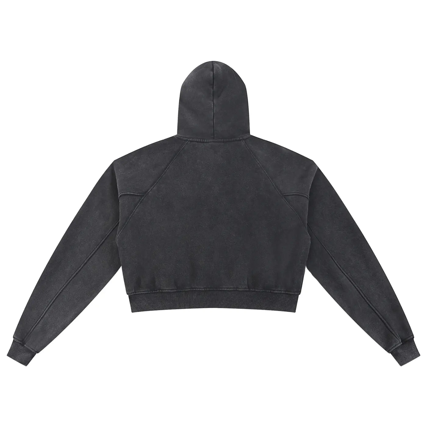Snow Washed Cropped Hoodie | WODG® ODMPOD