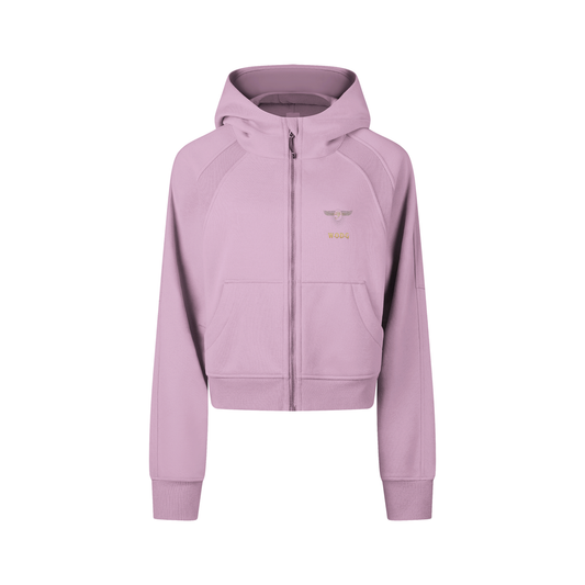 Cropped Zip-Through Hoodie | WODG®