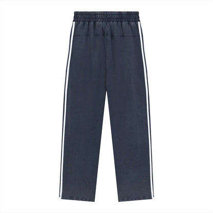 Snow Washed Contrast Tape Sweatpants | WODG® ODMPOD