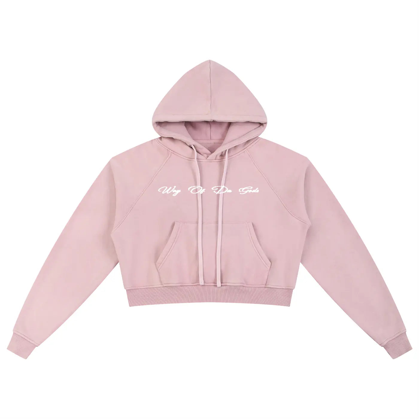 Snow Washed Cropped Hoodie | WODG® ODMPOD