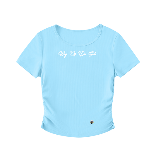 Ruched Bodycon Crop Top | WODG®