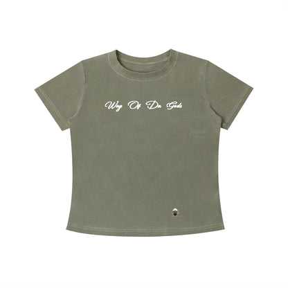 Vintage Wash Slim Fit T-Shirt | WODG® ODMPOD
