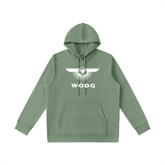 Essential Oversized Hoodie (White Logo) | WODG®